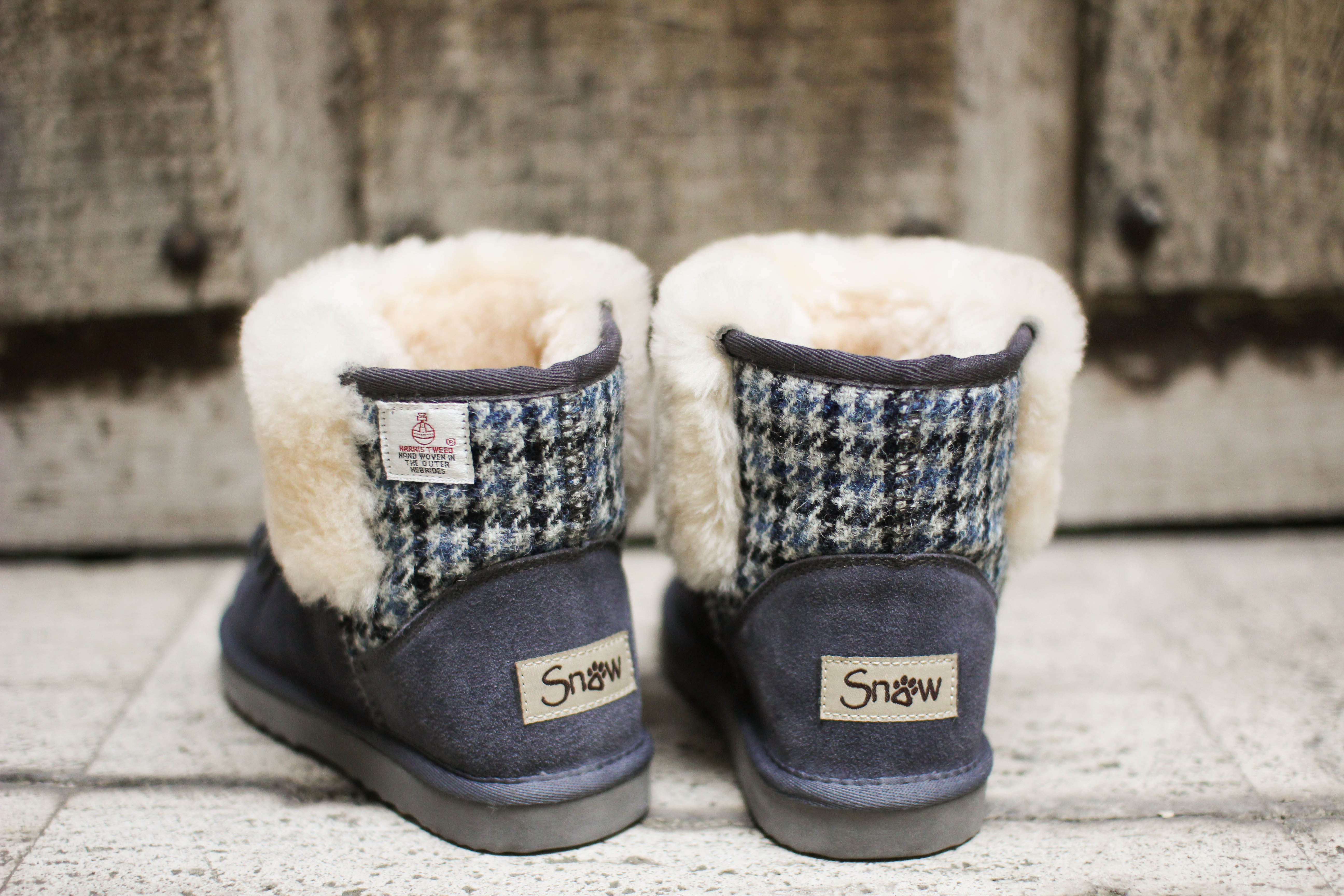 snow paw sheepskin slippers